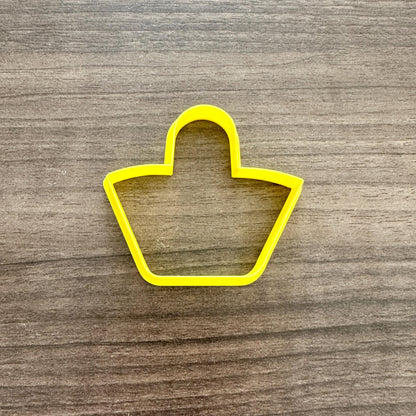 Beach Cookie Cutter Set: Tote Bag Outline Cookie Cutter