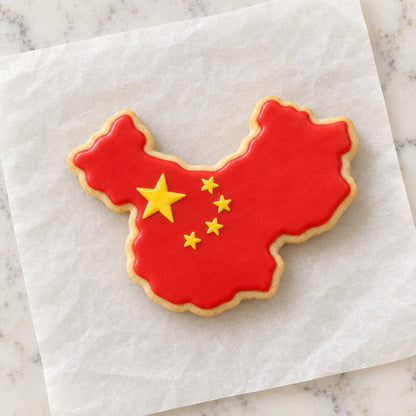 China Cookie Cutter (decorated cookie mockup)
