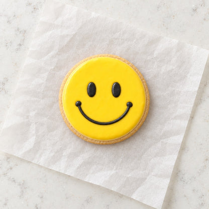 Circle Cookie Cutter (decorated cookie mockup)