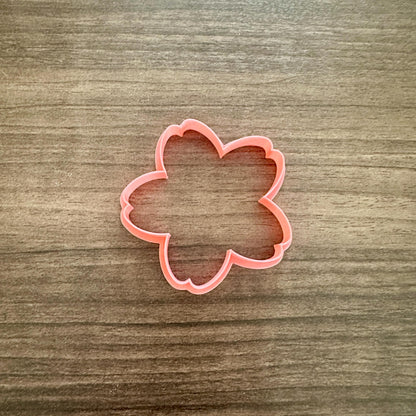 Flower Outline Cookie Cutter Set: Cherry Blossom Outline Cookie Cutter