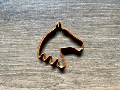 Derby Day Trophy Cookie Cutter Set: Horse Head Cookie Cutter