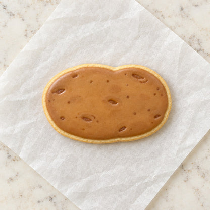 Potato Outline Cookie Cutter (decorated cookie mockup)