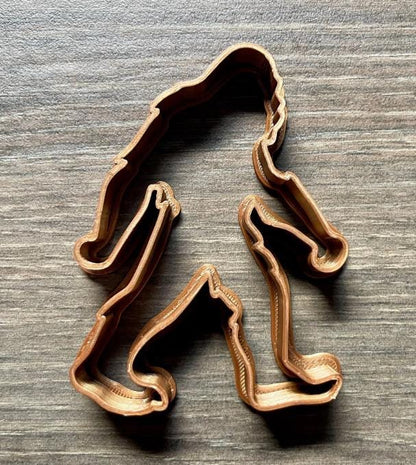 Cryptid Creatures Cookie Cutter Set: Bigfoot Cookie Cutter