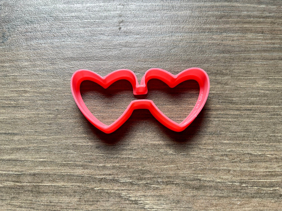 Heart Shaped Glasses Cookie Cutter
