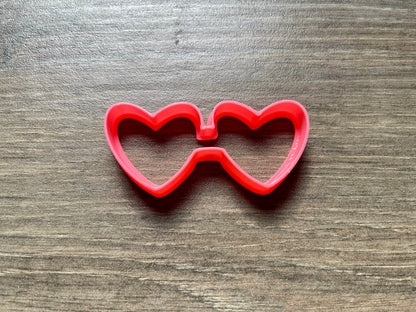 Heart Shaped Glasses Cookie Cutter